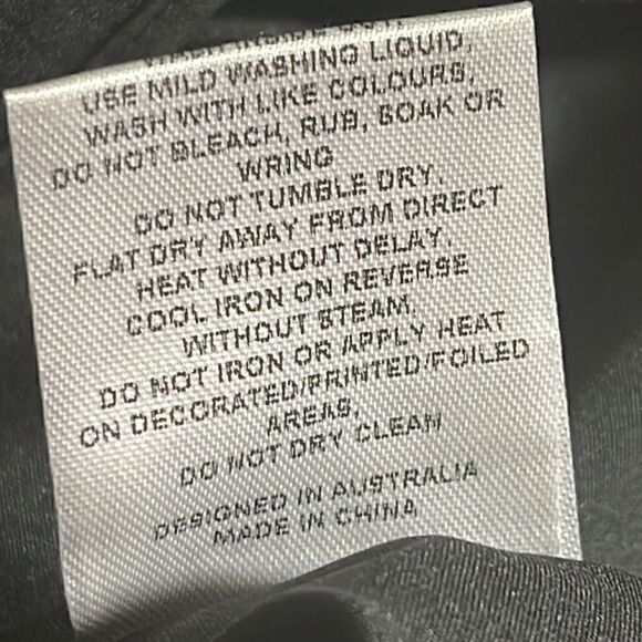 Lumier by Bariano Dress Womens XS pleated chiffon mini  Ruffles Australia black - Picture 11 of 12